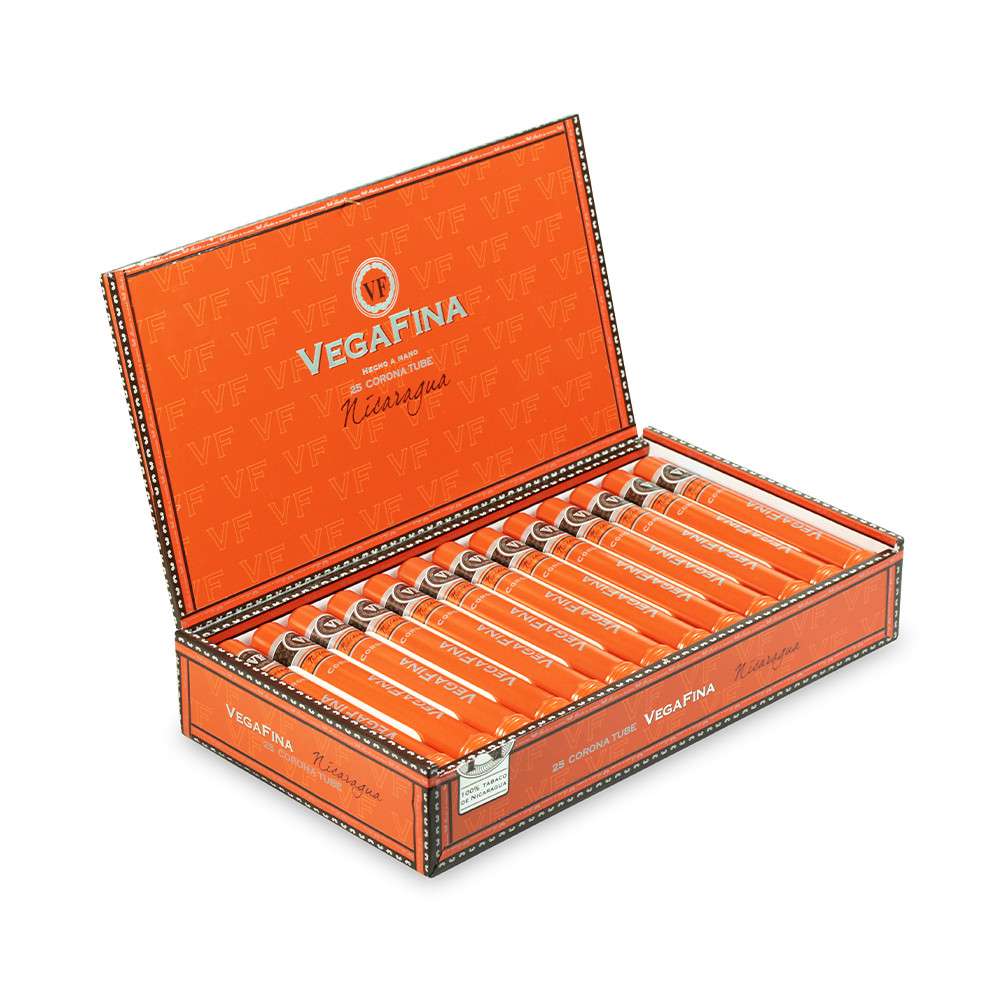 <div class="SPT1">唯佳尼加拉瓜高朗拿铝管 (25支/盒)</div><br><div class="SPT2">VEGAFINA NICARAGUA CORONA TUBOS</div>
